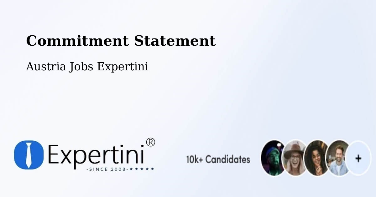 Corporate Commitment – Mariasdorf - Austria Jobs Expertini